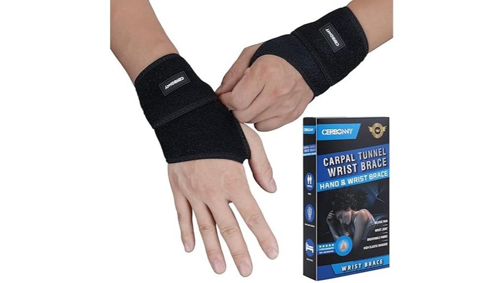 cerbonny adjustable reversible brace