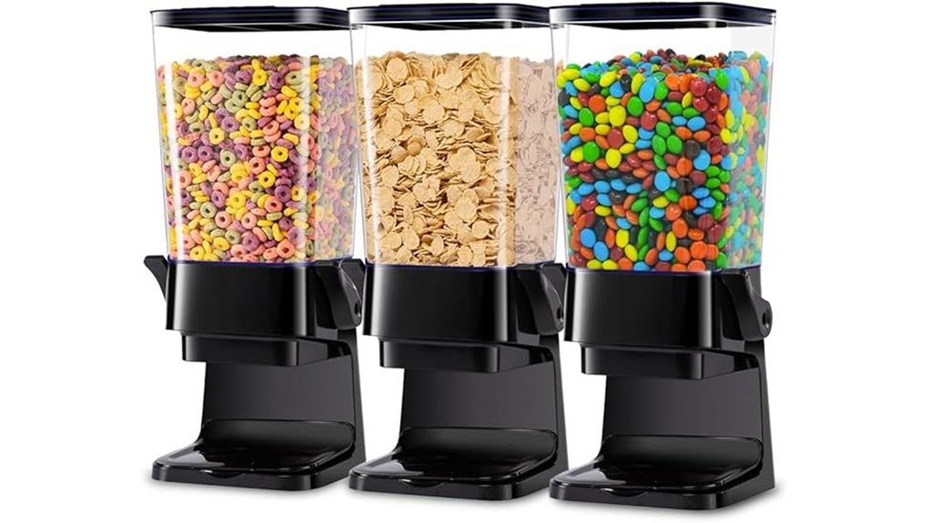cereal dispenser set 3