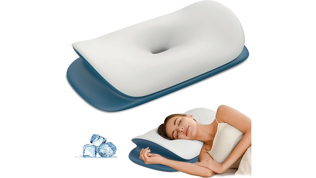 cervical memory foam pillow