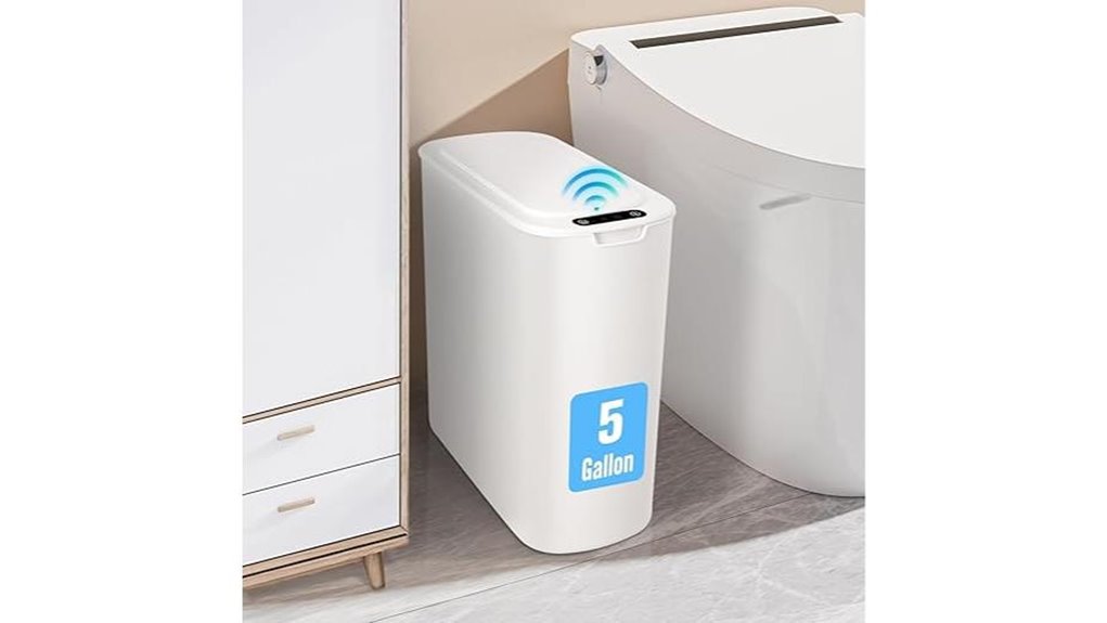 cesun 5 gallon motion trash can