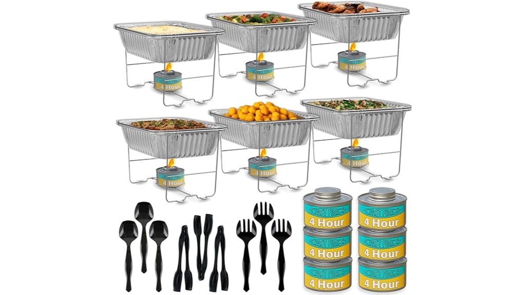 chafing dish buffet set