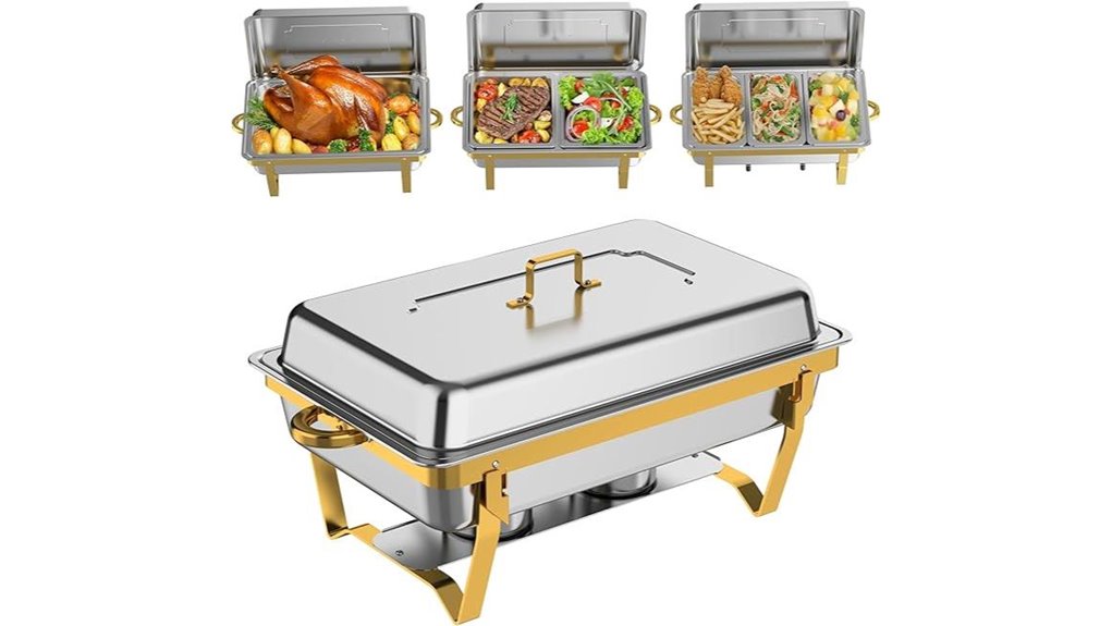 chafing dishes buffet set