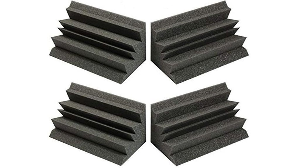 charcoal acoustic corner bass traps