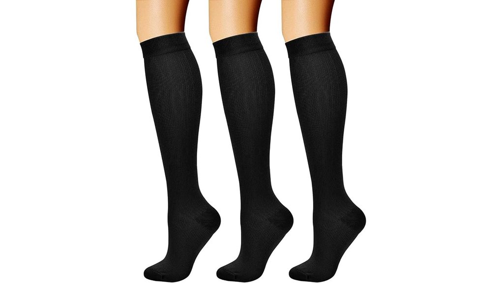 charmking 15 20mmhg compression 3 pairs