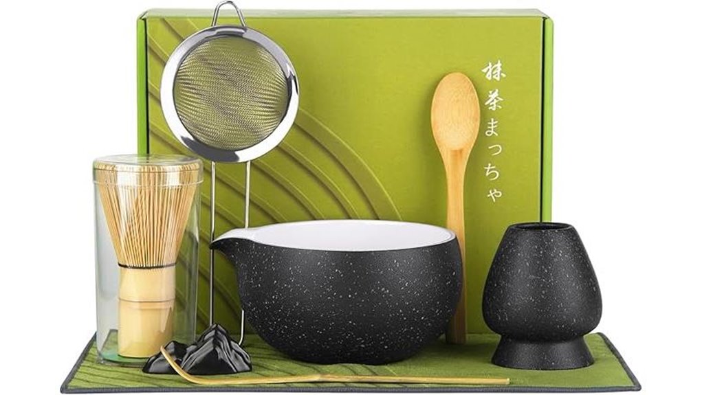 chefbee 8pc matcha whisk set