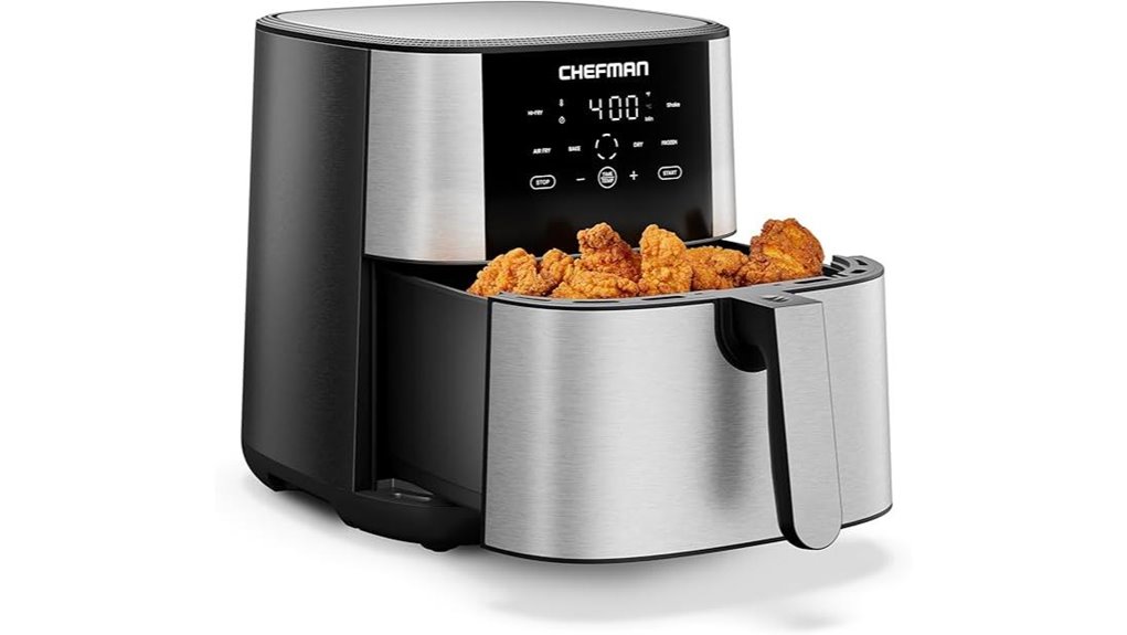 chefman 8 quart turbofry airfryer