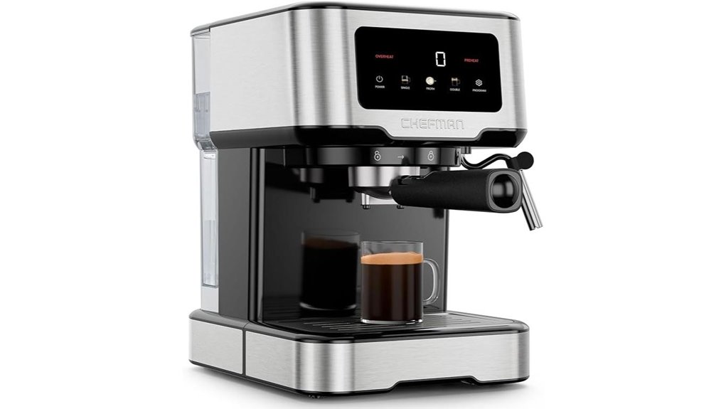 chefman craftbrew 15 bar machine