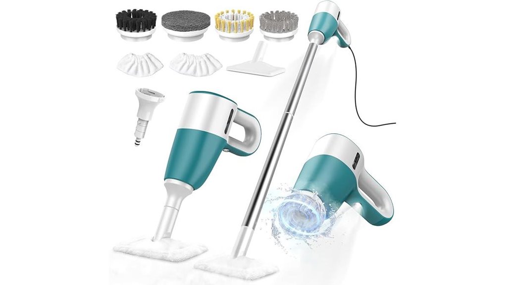 chemical free spin steam cleaner