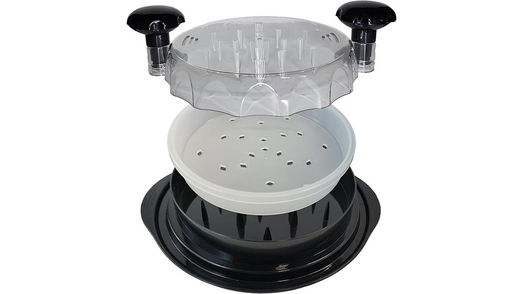 chicken breast shredder tool with handles