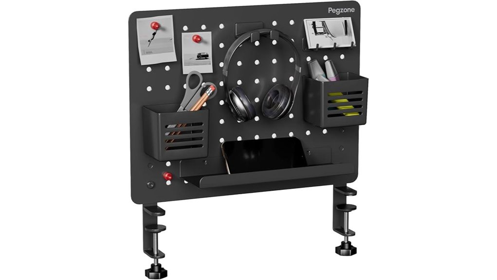 clamp on magnetic pegboard accessories