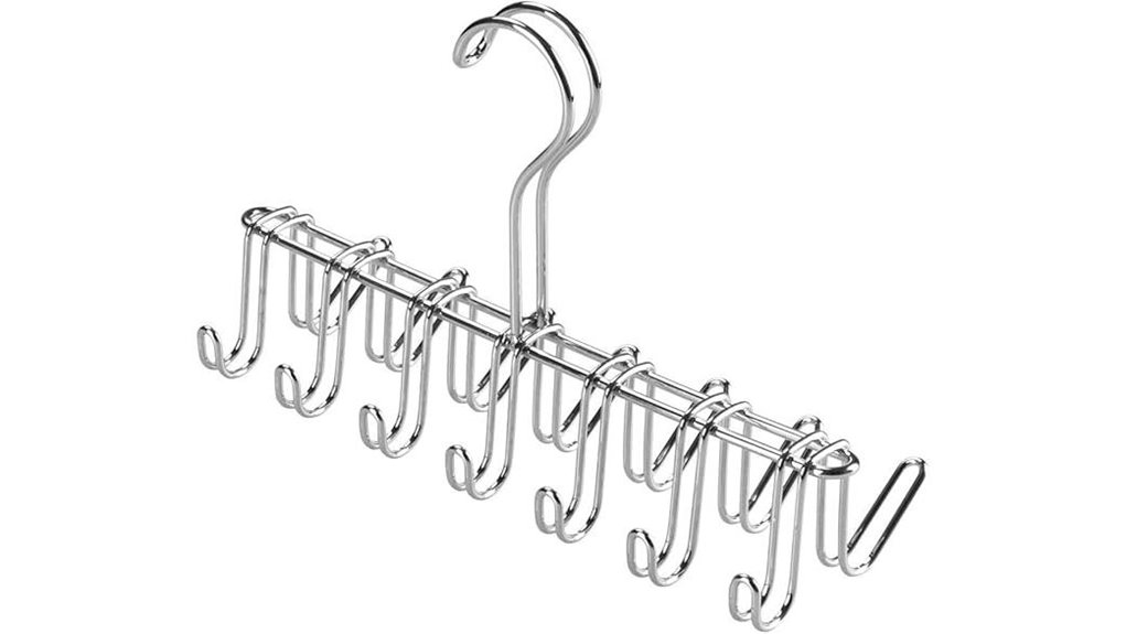 classico metal tie hanger