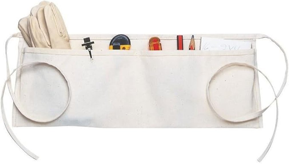 clc two pocket canvas apron