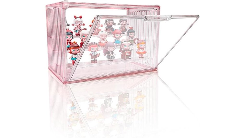 clear 15 17cm doll box