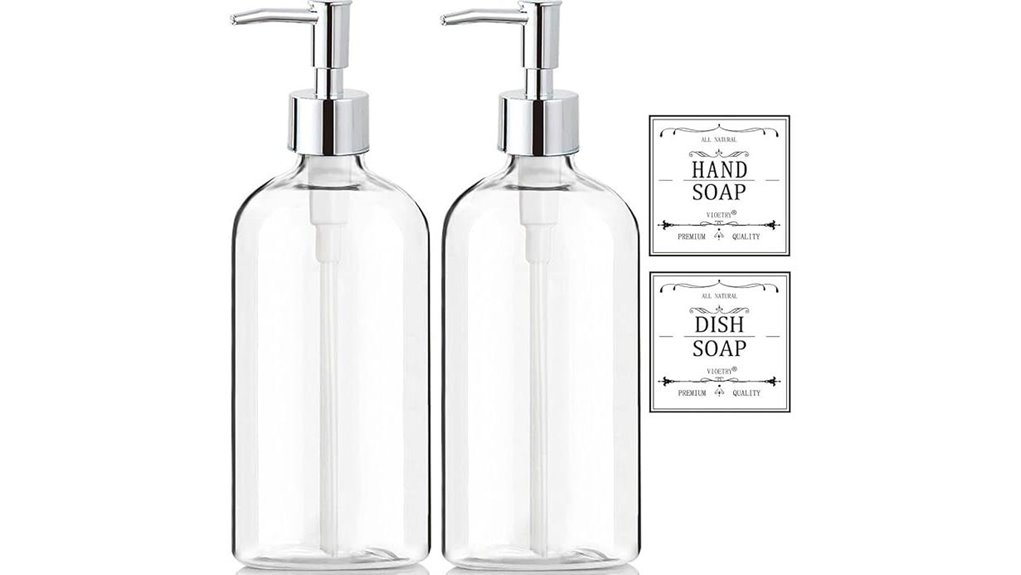 clear 16oz rust pump pack
