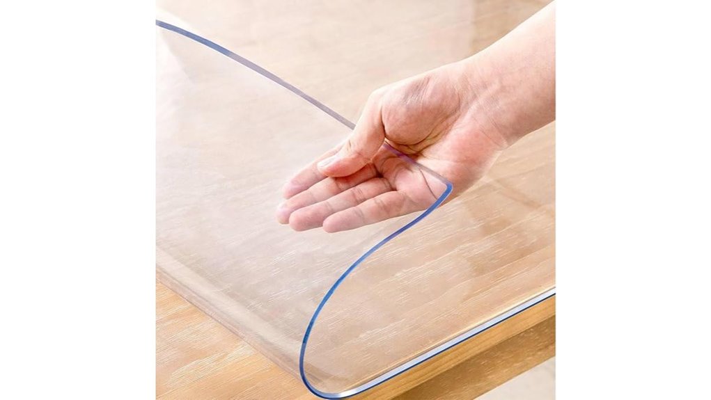 clear 24x48 table protector