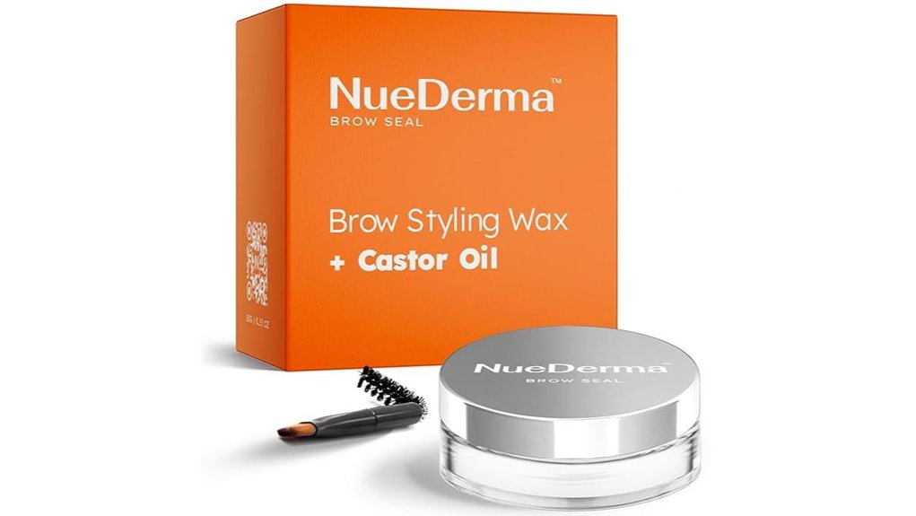 clear castor brow gel