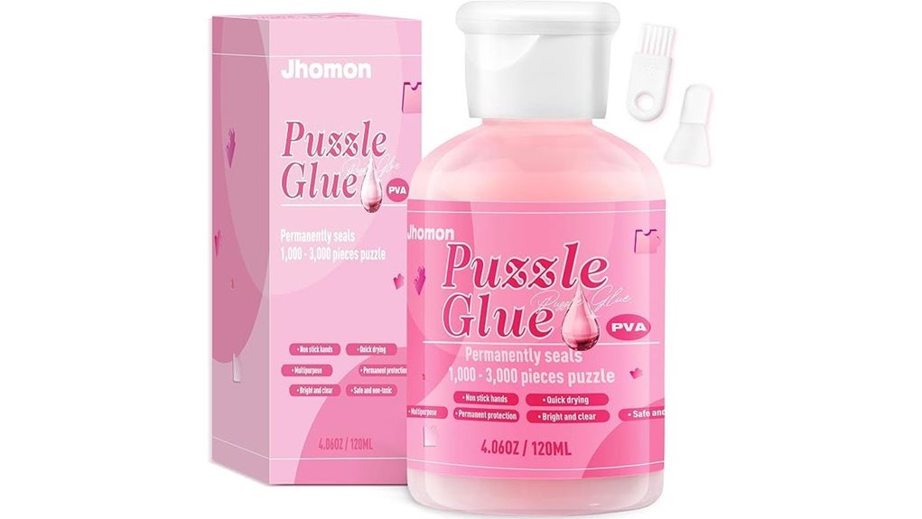 clear puzzle glue 120ml