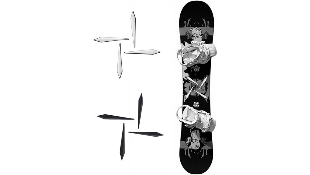 clear snowboard stomp pads