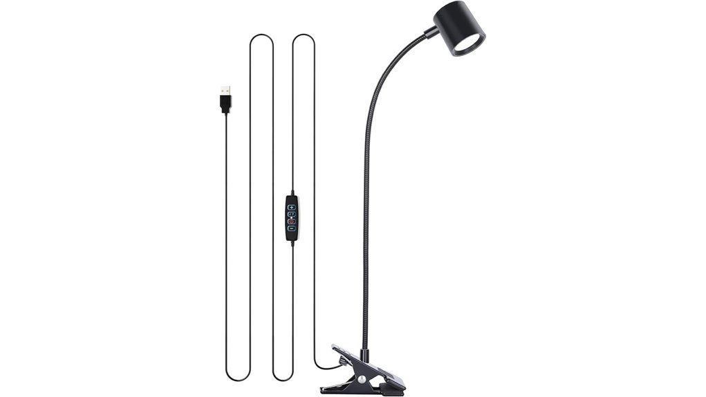 clip on usb 3 mode lamp