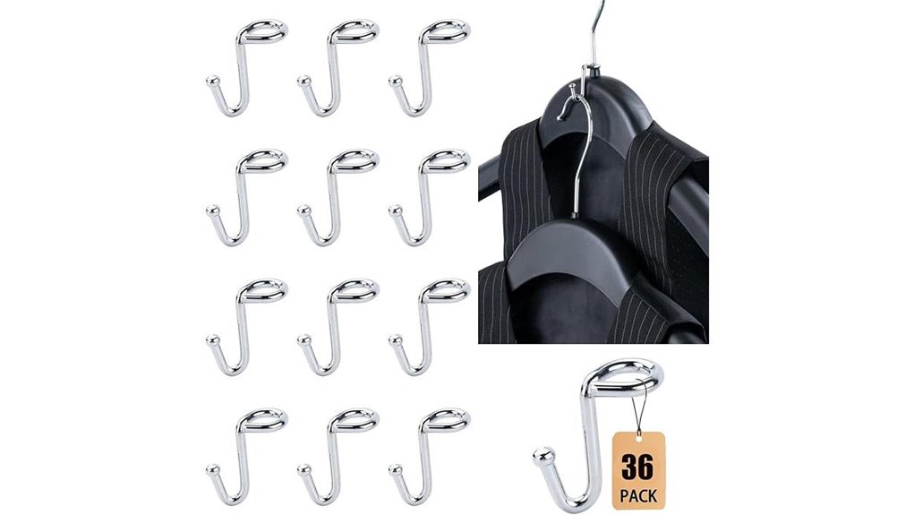 clothes hanger connector hooks set