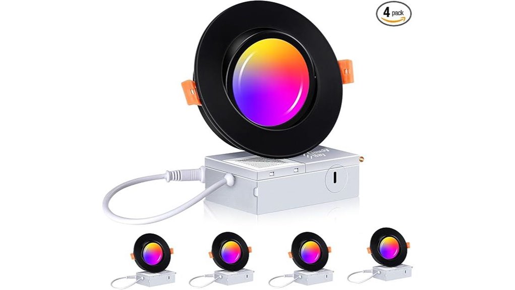 cloudy bay recessed gimbal lights