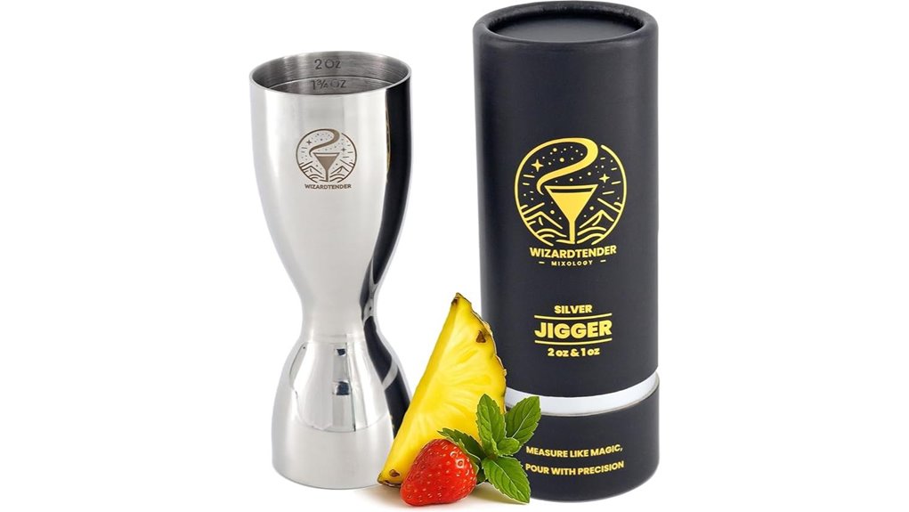 cocktail jigger 2 oz 1 oz
