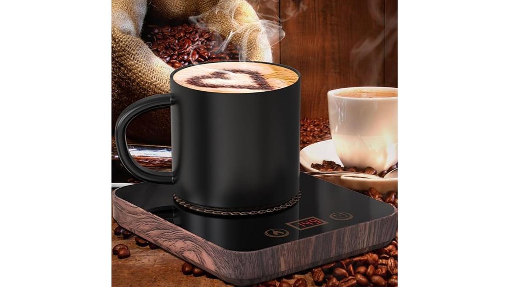 coffee mug warmer with timer