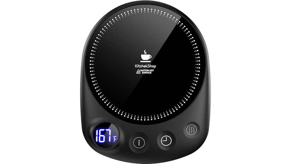coffee mug warmer with timer