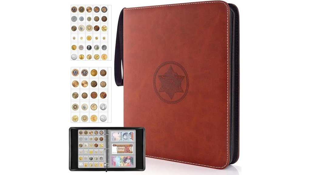 coin holder fifteen pockets