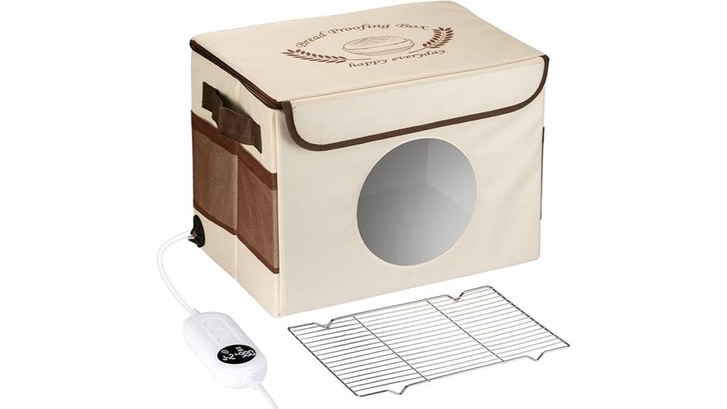 collapsible dough proofing box