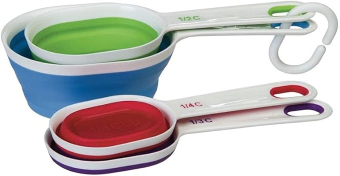 collapsible measuring cups set