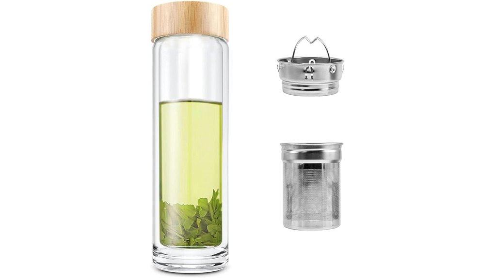 comi 400ml double wall infuser