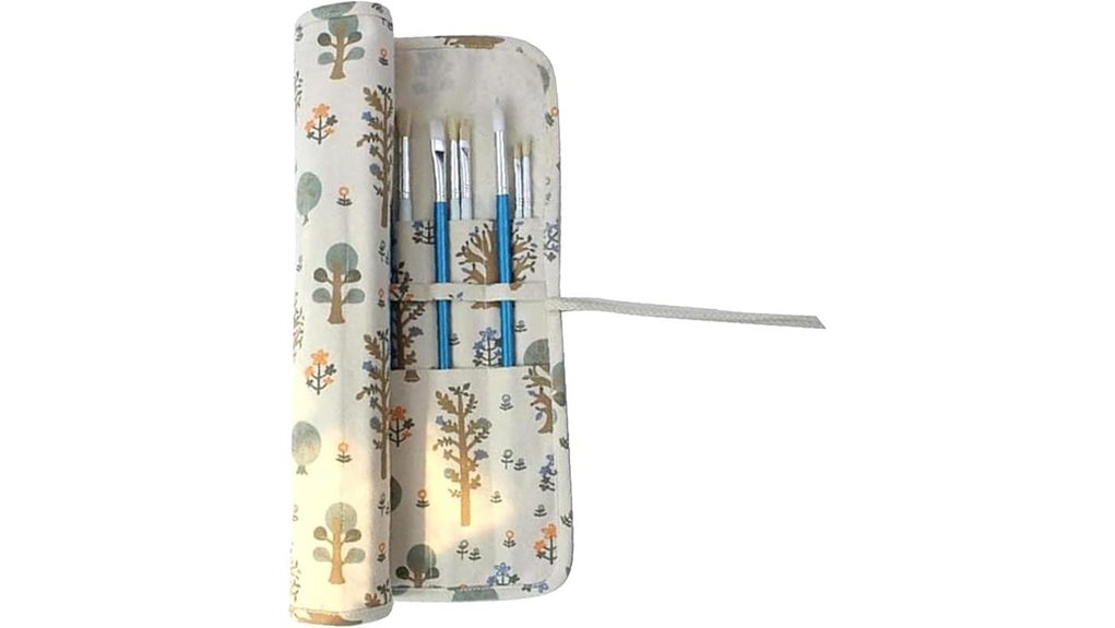 comical 20 slot brush pouch