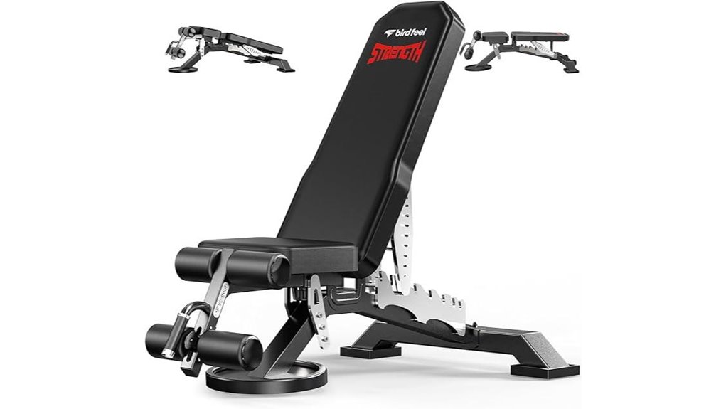 commercial adjustable 1800lb bench