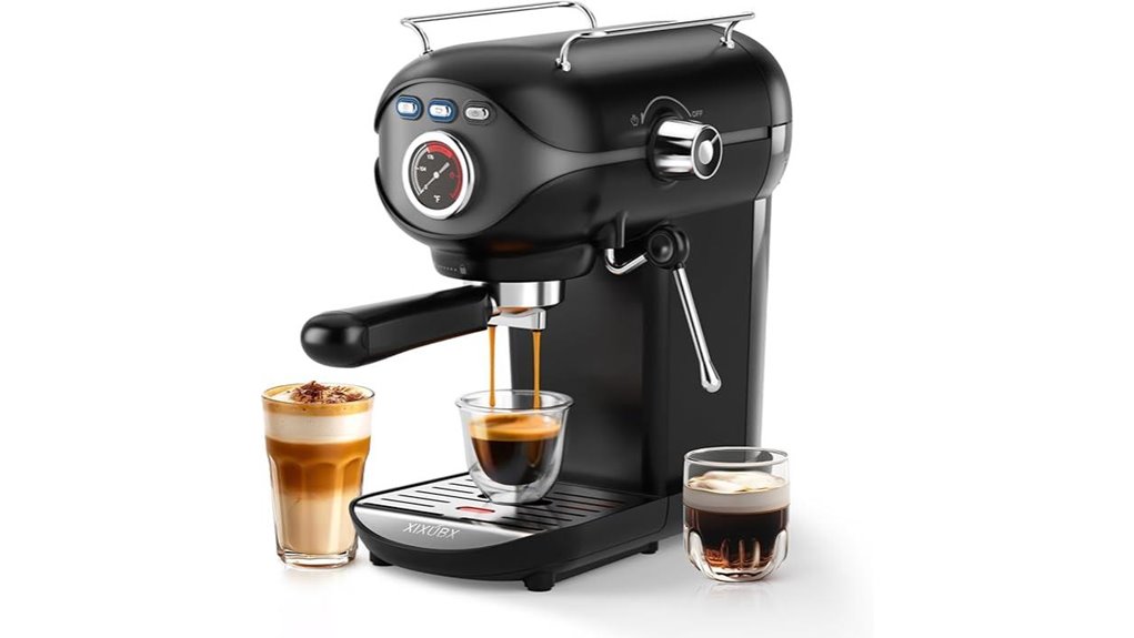 compact 20 bar espresso frother