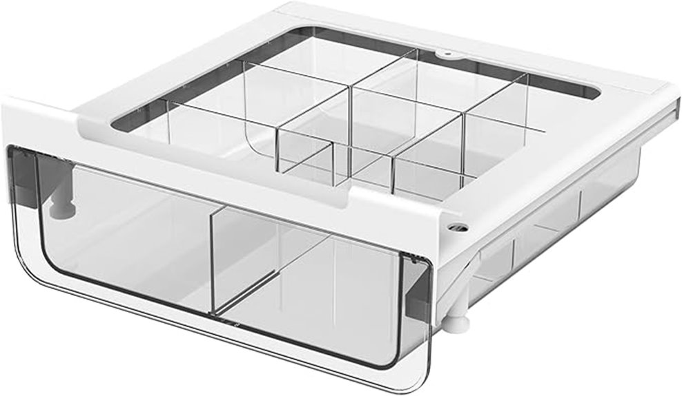 compact shelf basket organizer