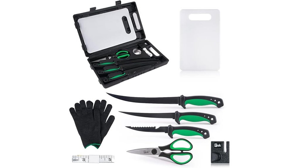 complete 11 piece fish cleaning kit