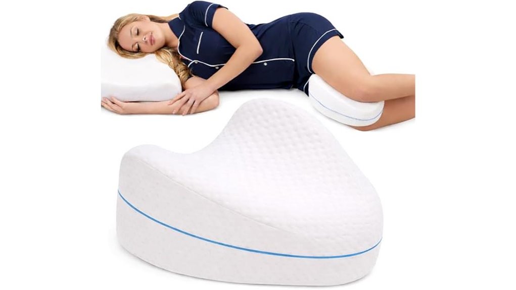 contour knee and leg foam support pillow
