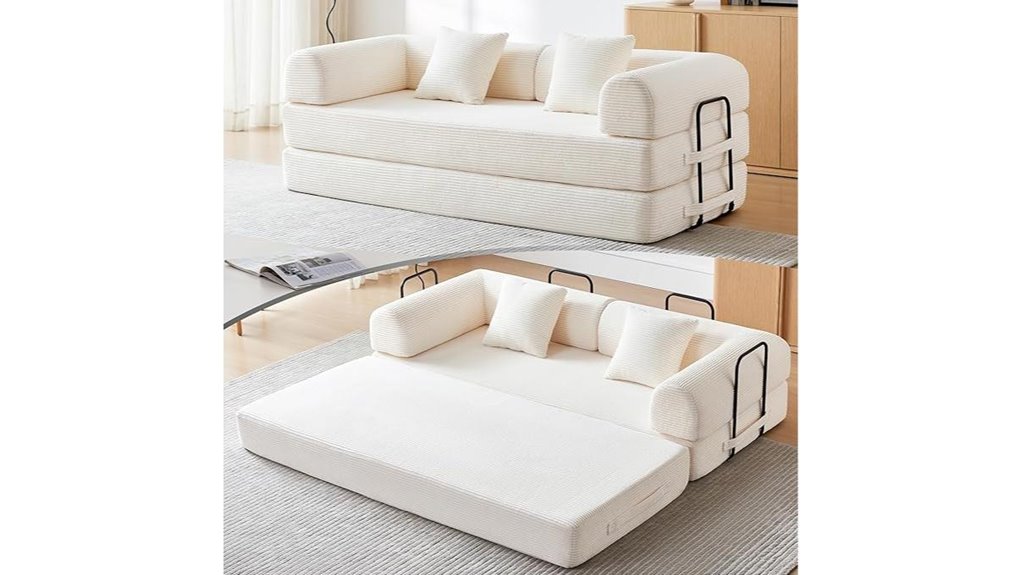 convertible 5 in 1 folding sofa