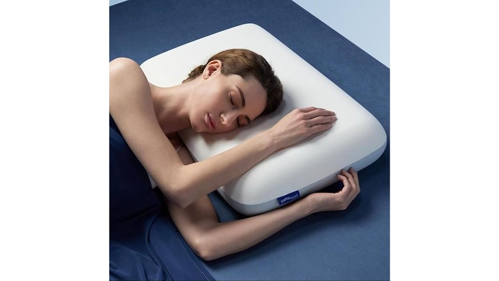 cooling memory foam pillow for sleepers