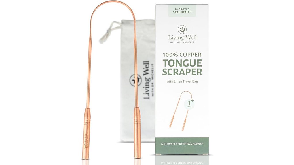 copper tongue scraper kit