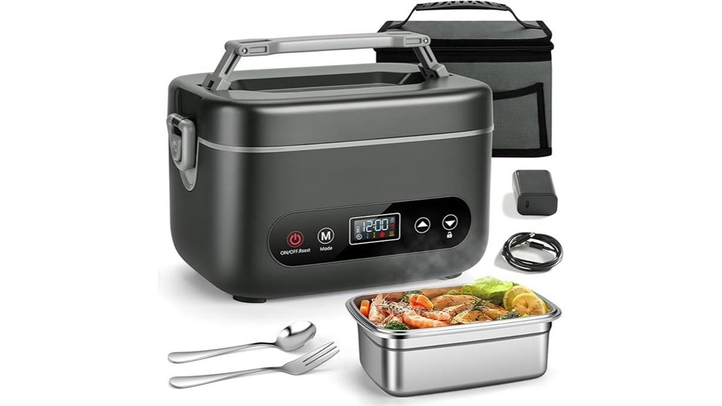 cordless 1 2l rechargeable lunchbox