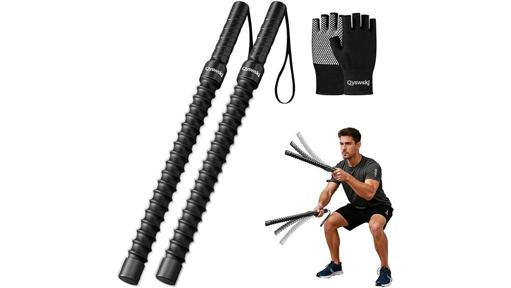 cordless battle ropes for hiit