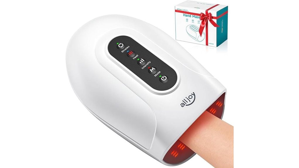 cordless heat hand massager