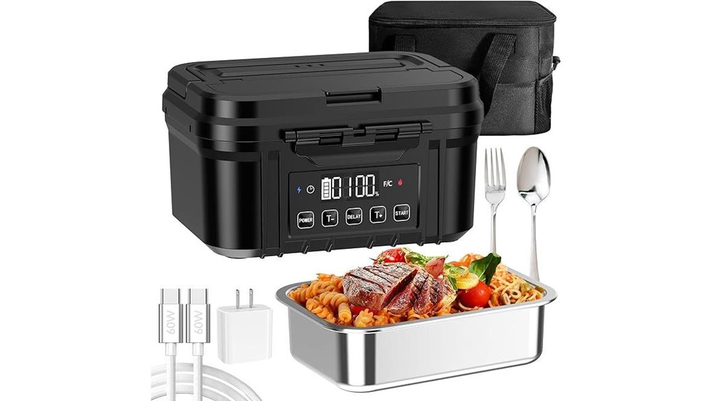 cordless stainless leak proof lunch