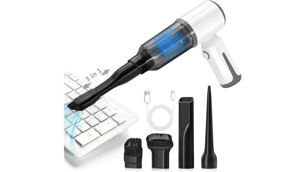 cordless vacuum and air duster