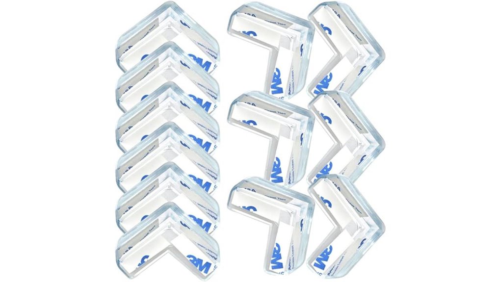 corner guards 12 pack high resilient adhesive