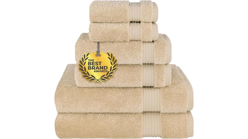 cotton paradise beige towels