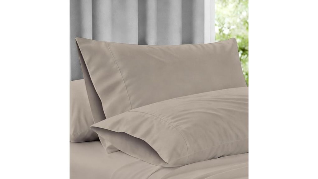 cotton queen pillow set