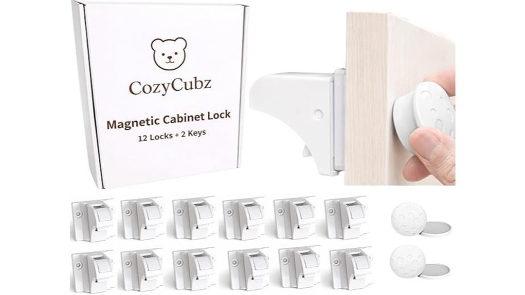 cozycubz magnetic cabinet locks